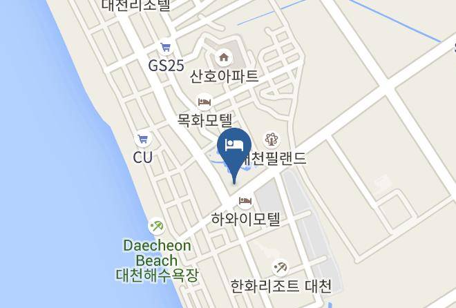 Jfk Hotel Master Daecheon Map