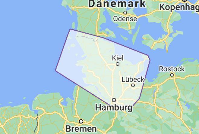 Rendsburg Eckernforde - Jhamala's Kraftplatze An Der Nordsee Maps