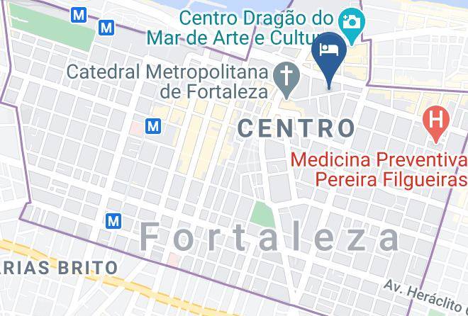 Fortaleza - Jhc Hotel Maps