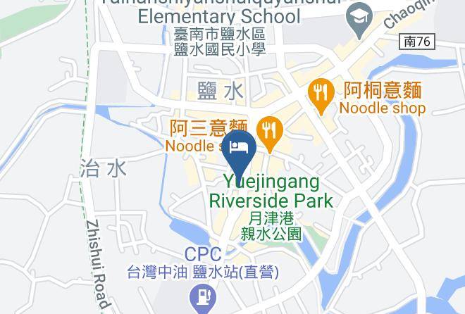 Yanshui District - Jhih Ming Hotel Maps