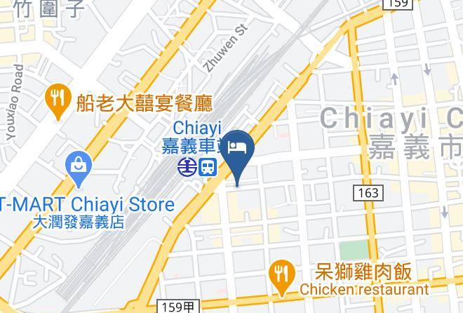 Chiayi City - Jia Shin Hotel Maps