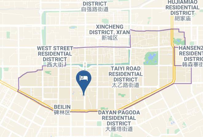 Xi An - Jia Ting International Youth Hotel Maps