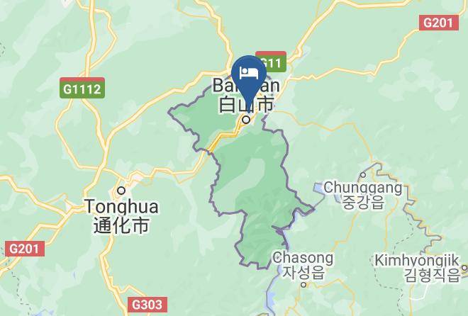 Baishan - Jiahe Friendship Hotel Maps