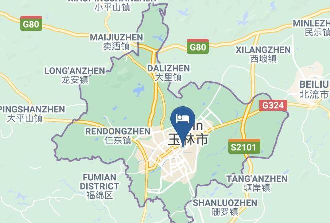 Yulin - Jiahua Commercial Hotel Maps
