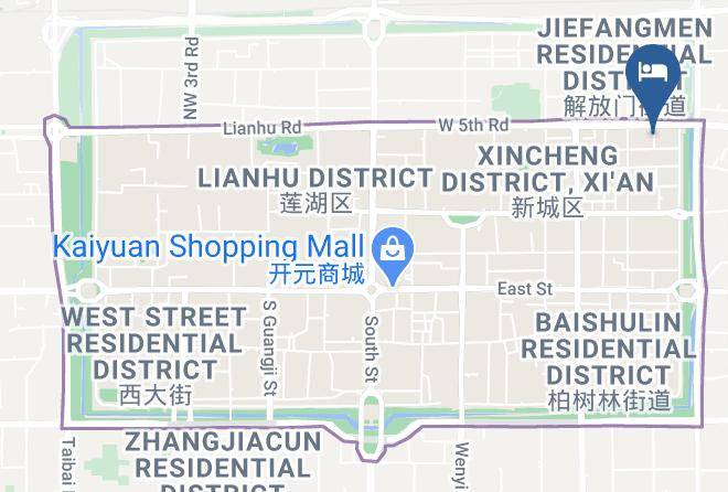 Xi An - Jiajia City Boutique Hotel Maps