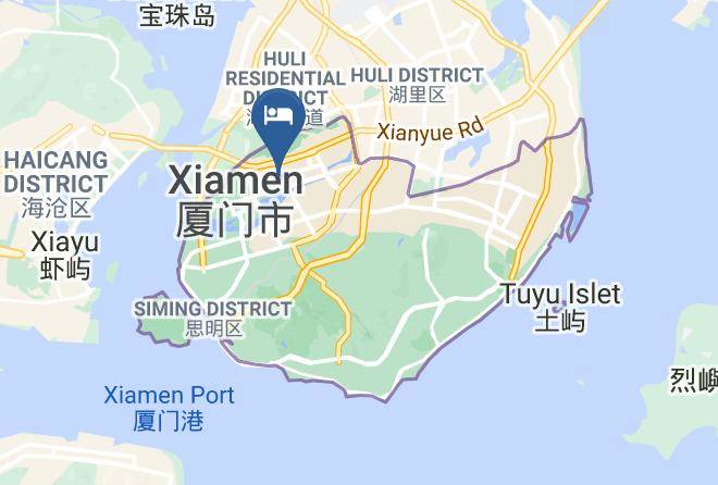 Xiamen - Jiajia Fast Hotel Maps