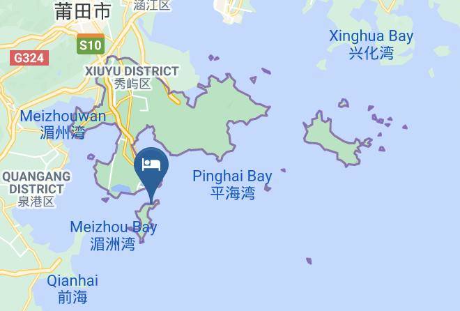 Jiajialai Hotel Putian Meizhou Island Map