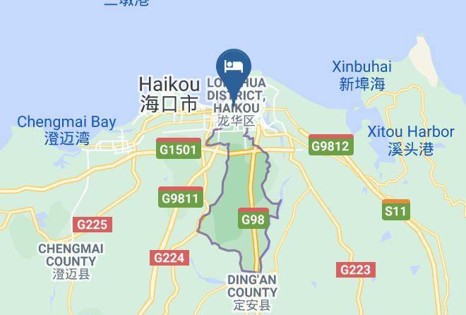 Haikou - Jiajie Commercial Hotel Maps