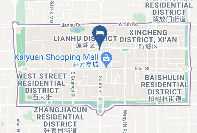 Xi An - Jialong Bell Tower Hotel Maps