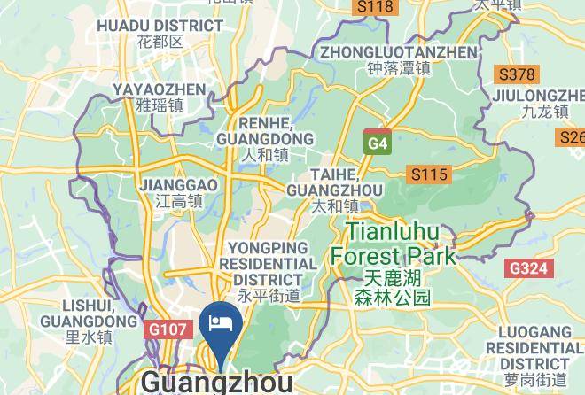 Guangzhou - Jiamei Catena Cabaret Guan Yuan Dian Maps