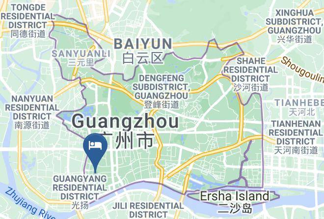 Guangzhou - Jiamingdewei Hotel Maps