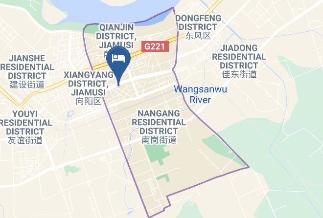Jiamusi - Jiamusi Foreign Trade Hotel Maps