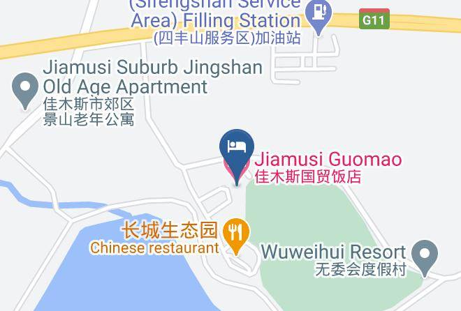 Jiamusi Guomao Hotel Map