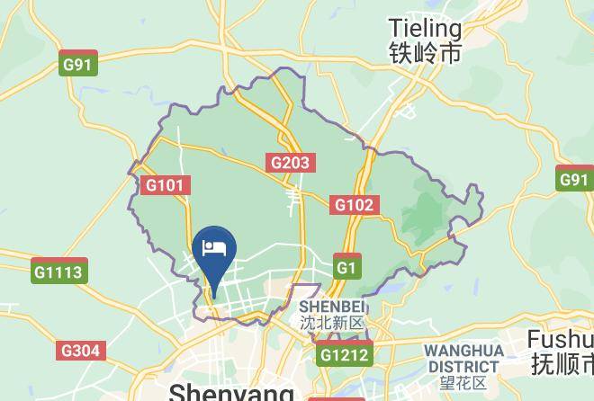 Shenyang - Jian'ai Boutique Theme Hotel Maps