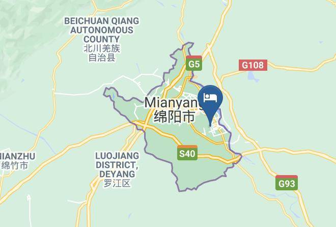 Mianyang - Jian Jane Hotel Maps