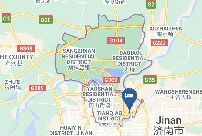 Ji Nan - Jian Jian 168 Business Express Hotel Maps