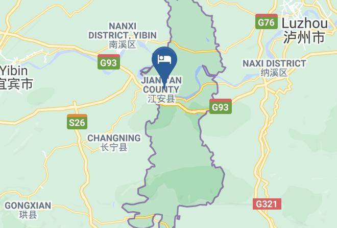 Yibin - Jiang'an Prince Boutique Hotel Maps