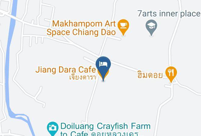 Amphoe Chiang Dao - Jiang Dara Cafe Maps