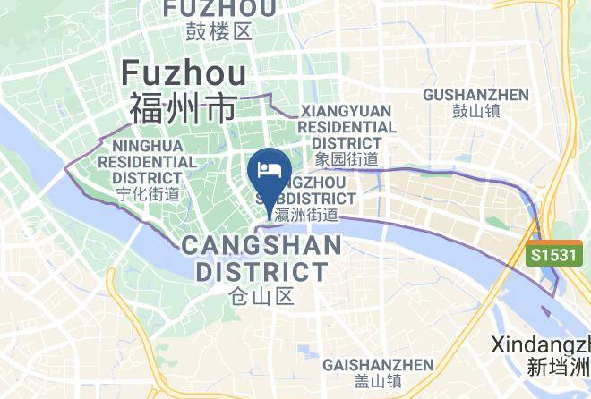 Fuzhou - Jiangbin Holiday Hotel Maps