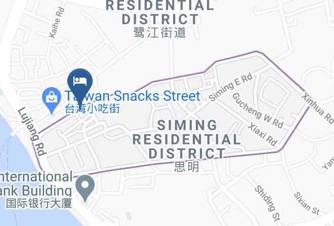 Xiamen - Jianghai Hotel Maps