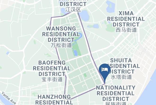 Jianghua Yuan Fashion Hotel Map