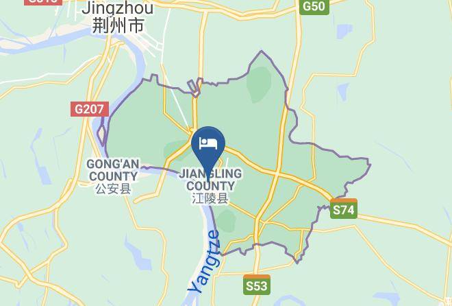 Jingzhou - Jiangling Fuyuan Hotel Maps