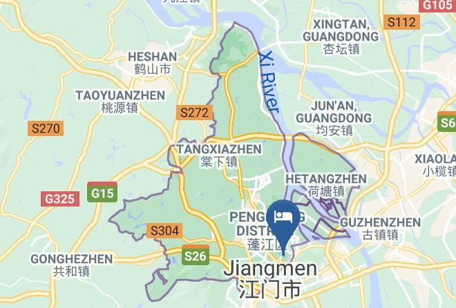 Jiangmen Huasheng Hotel Map