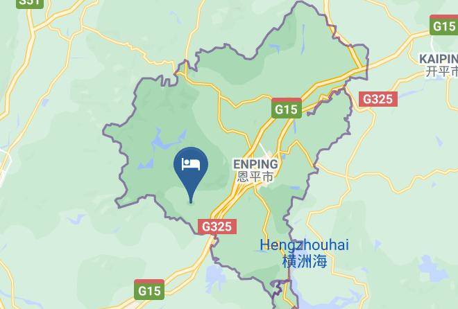 Jiangmen Jinshan Hot Spring Tourist Resort Map