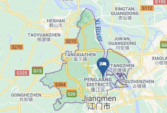 Jiangmen Kairomika Hotel Map