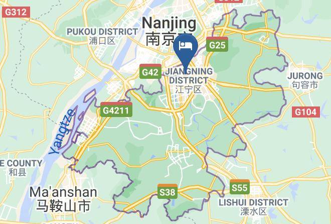 Nanjing - Jiangning Hotel Maps