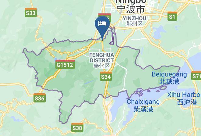 Ningbo - Jiangning Hotel Maps