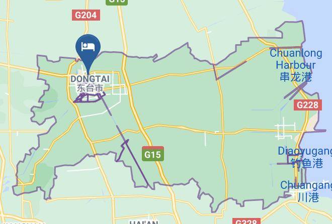Yancheng - Jiangsu Chuanyu Hotel Maps