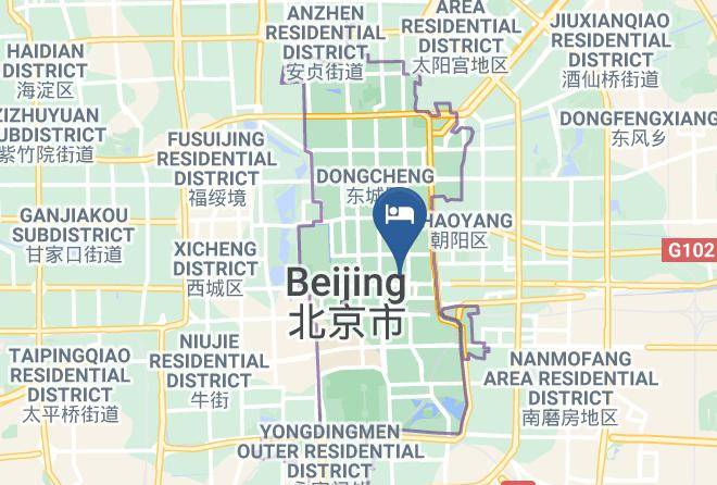 Dongcheng District - Jianguo Garden Hotel Beijing Maps