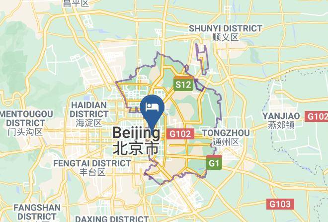Jianguo Hotel Beijing Map