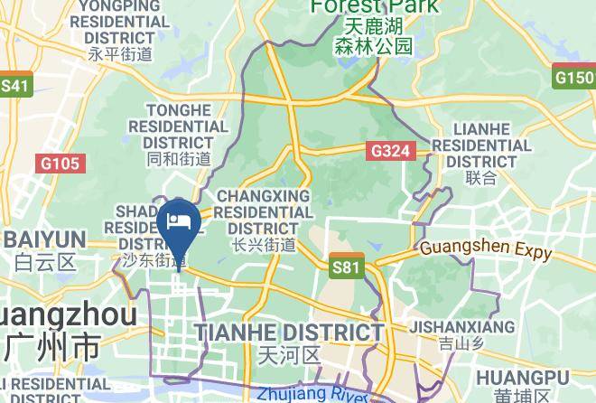 Jianguo Hotel Guangzhou Map