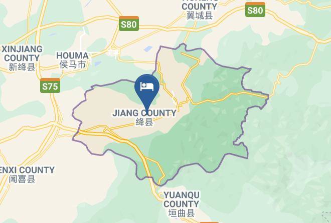 Yuncheng - Jiangxian Hotel Maps