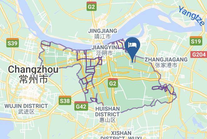 Wuxi - Jiangyin Jinwan International Hotel Maps
