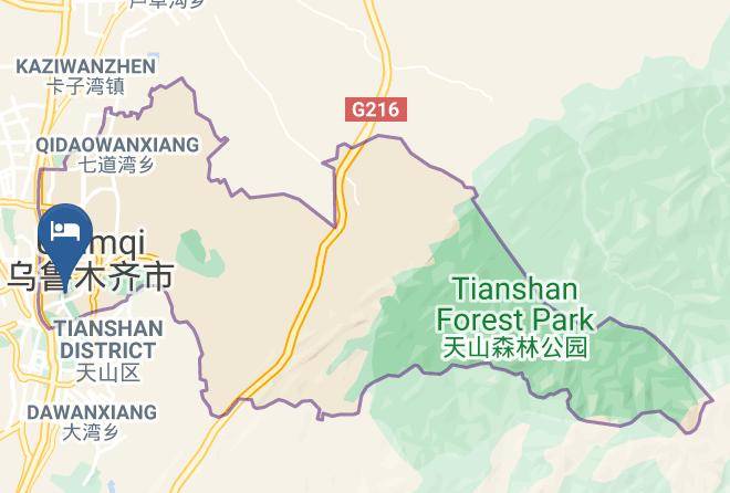 Urumqi - Jiangyu Hotel Maps