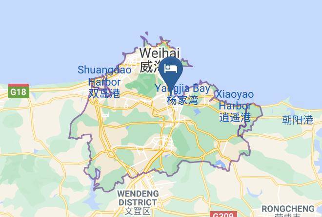 Weihai - Jianjia Capsule Hotel Weihai Maps