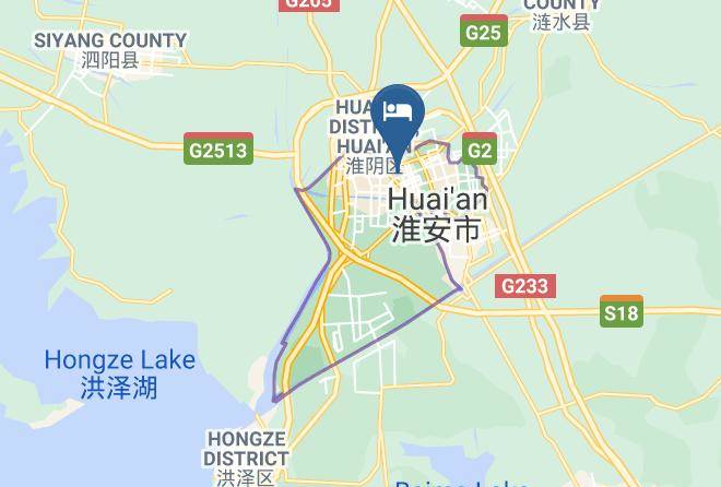 Huaian - Jianlan Hotel Maps