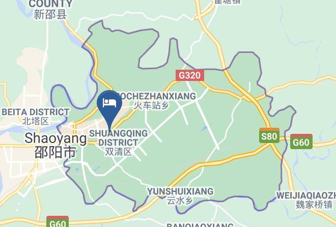 Shaoyang - Jianmin Hotel Maps