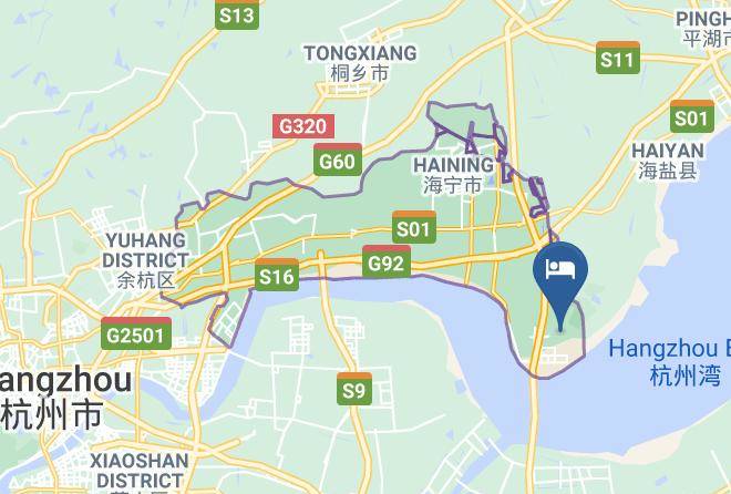 Jianshan Golf Hotel Map