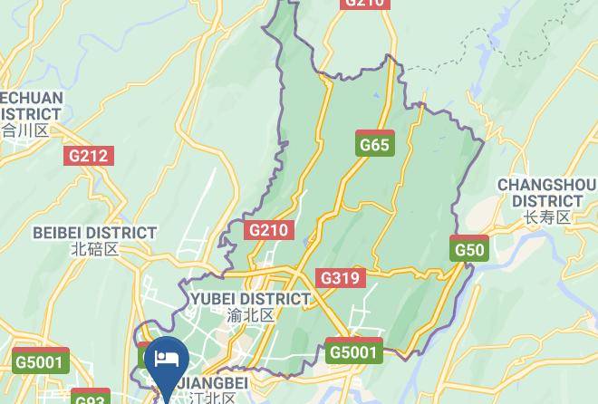 Yubei District - Jianshe Fashion Best Hotel Maps