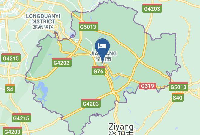 Chengdu - Jianyang Xiledeng Business Hotel Maps