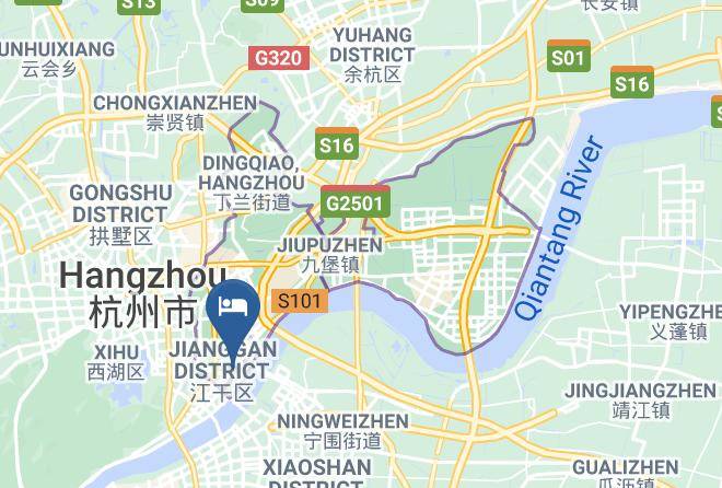 Hangzhou - Jianyi Hotel Maps