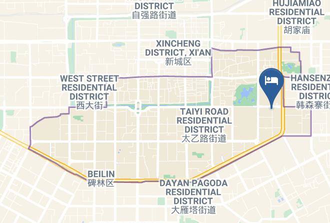 Xi An - Jiaoda Kangqiao Hotel Maps