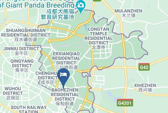 Chengdu - Jiaojixian Theme Hotel Maps