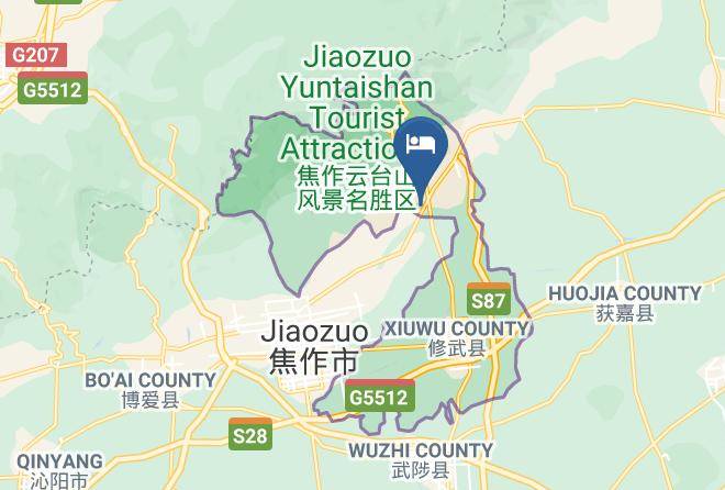 Jiaozuo - Jiaozuo Jinxiu Yuntai Hot Springs Resort Maps