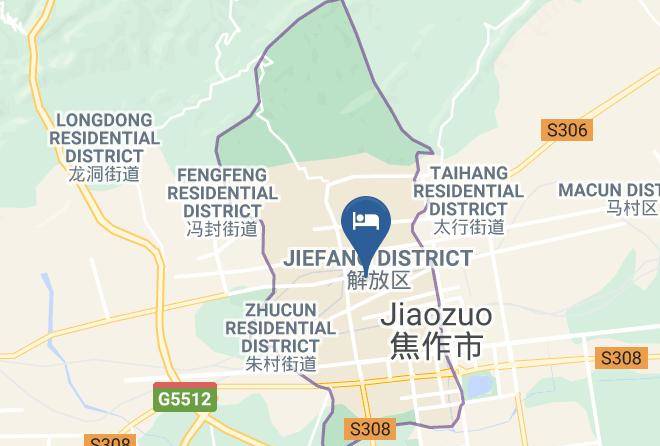 Jiaozuo - Jiaozuo Yiwan Hotel Maps
