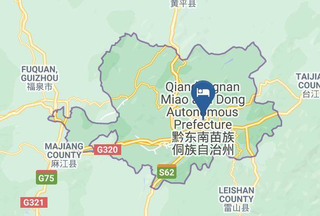 Qiandongnan Aut Prefecture - Jiaruihe Tenglong Hotel Maps